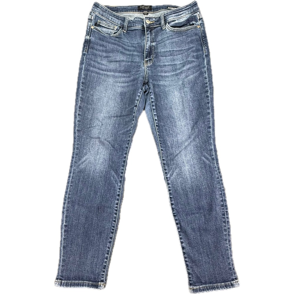 Judy Blue Jeans Mens 11/30 Blue Boyfriend Fit Medium Wash Stretch JB82368DK-CO